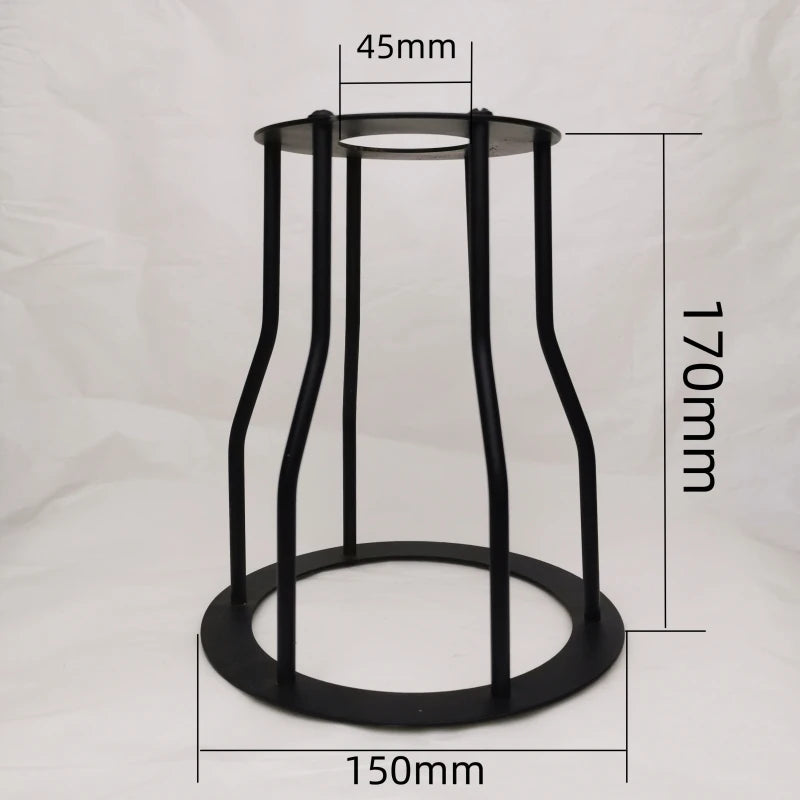 Abat-jour Vintage Fer Noir Style Industriel