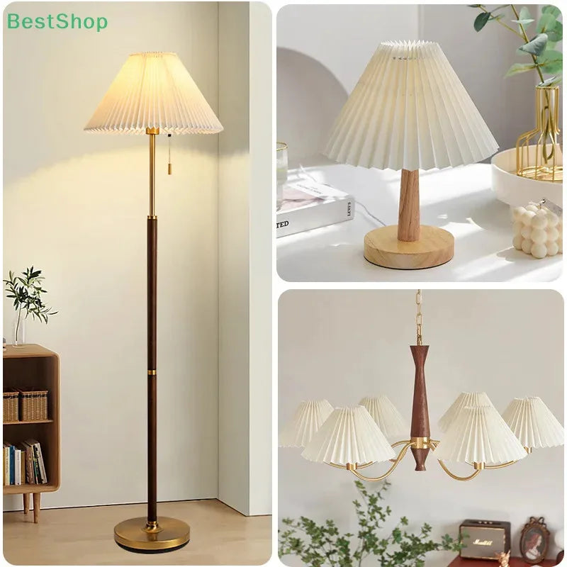 Abat-jour Plissé Design pour Lampe de Table