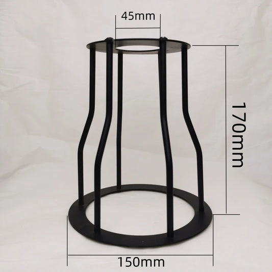Abat-jour Vintage Fer Noir Style Industriel