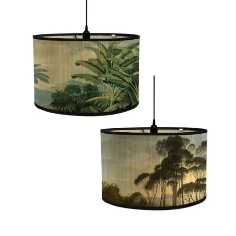 Abat-jour Bambou Rétro Naturel
