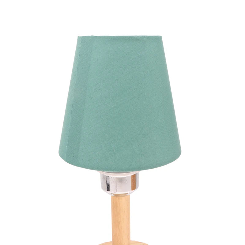 Abat-jour Tissu Vert Moderne pour Plafonnier