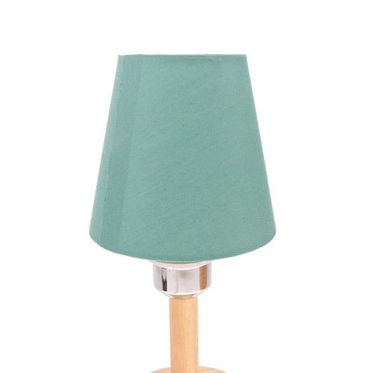 Abat-jour Tissu Vert Moderne pour Plafonnier