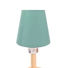 Abat-jour Tissu Vert Moderne pour Plafonnier