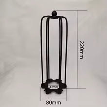 Abat-jour Vintage Fer Noir Style Industriel
