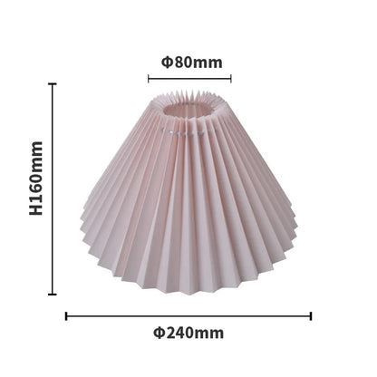 Abat-jour Plissé Design pour Lampe de Table