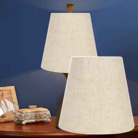 Abat-jour Tambour Beige Douceur Lumineuse